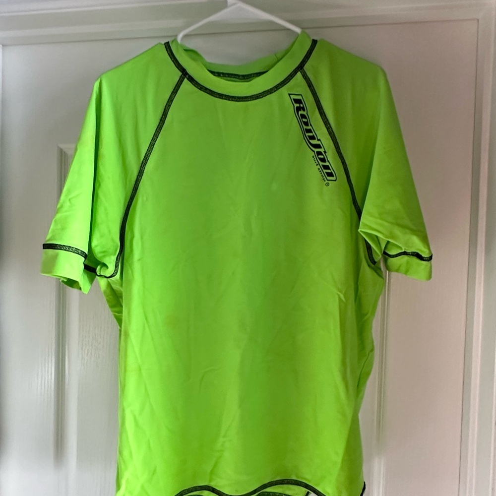 Green Ron Jon's  2X rash guard